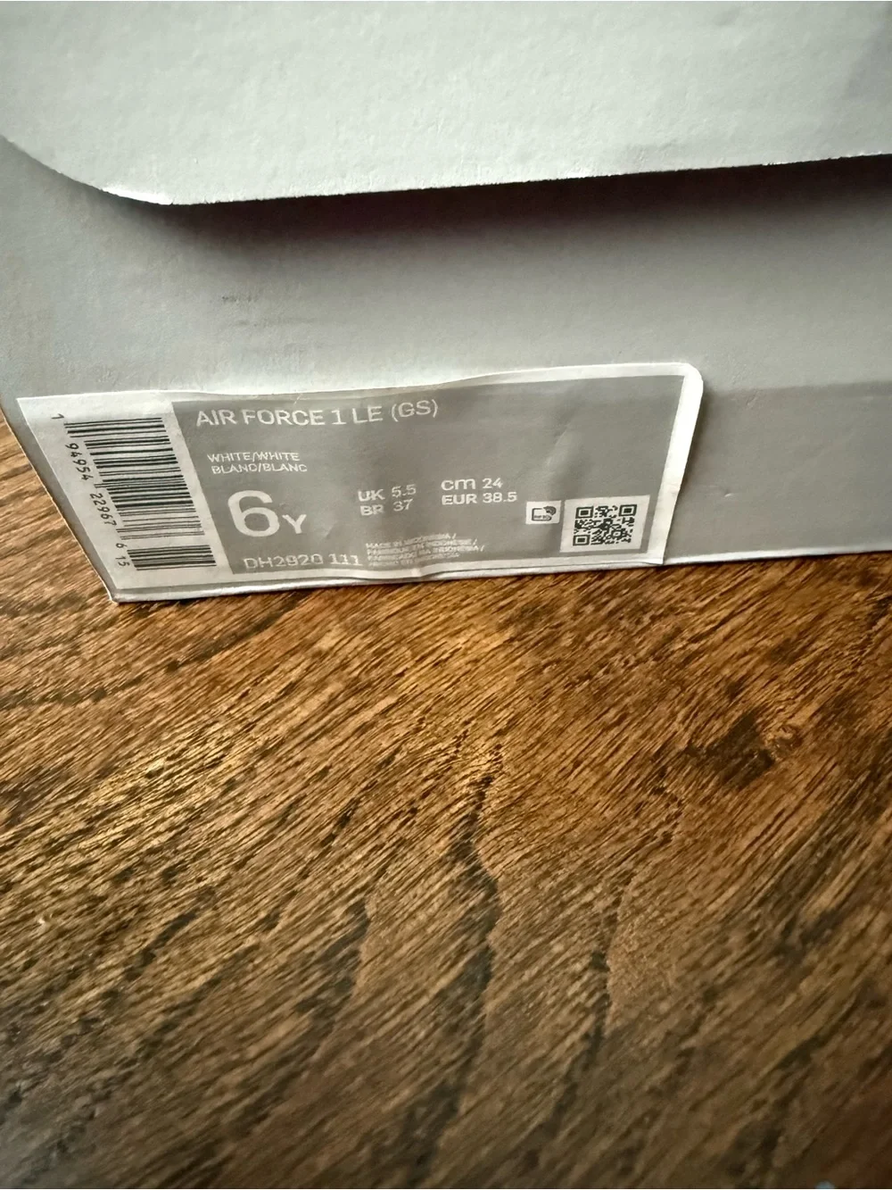 Nike Kids White Sneakers